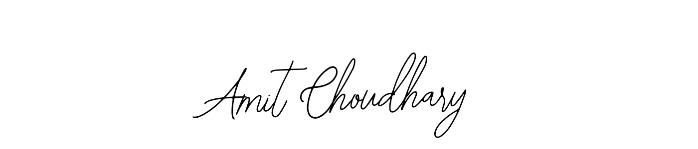 Design your own signature with our free online signature maker. With this signature software, you can create a handwritten (Bearetta-2O07w) signature for name Amit Choudhary. Amit Choudhary signature style 12 images and pictures png