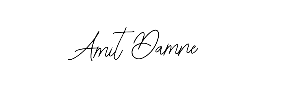 You should practise on your own different ways (Bearetta-2O07w) to write your name (Amit Damne) in signature. don't let someone else do it for you. Amit Damne signature style 12 images and pictures png