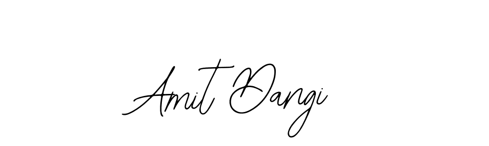 Also we have Amit Dangi name is the best signature style. Create professional handwritten signature collection using Bearetta-2O07w autograph style. Amit Dangi signature style 12 images and pictures png