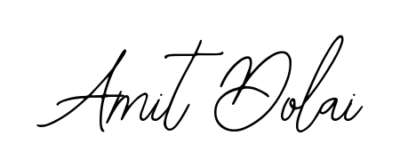 The Bearetta-2O07w handwriting style adds charm and authenticity to name Amit Dolai. A wonderful choice for personal thank-you notes. Amit Dolai signature style 12 images and pictures png