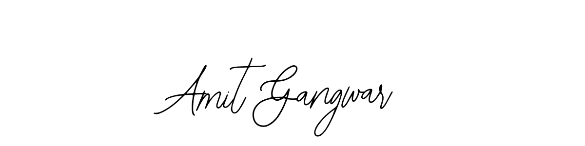 How to make Amit Gangwar signature? Bearetta-2O07w is a professional autograph style. Create handwritten signature for Amit Gangwar name. Amit Gangwar signature style 12 images and pictures png