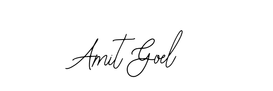 Similarly Bearetta-2O07w is the best handwritten signature design. Signature creator online .You can use it as an online autograph creator for name Amit Goel. Amit Goel signature style 12 images and pictures png