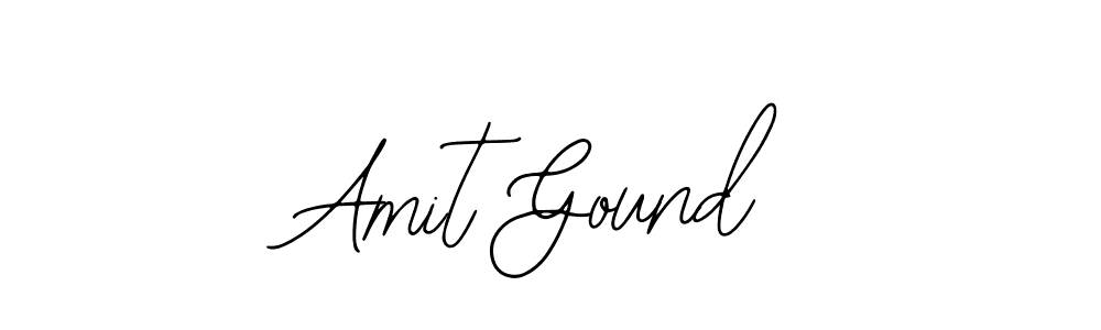 Make a short Amit Gound signature style. Manage your documents anywhere anytime using Bearetta-2O07w. Create and add eSignatures, submit forms, share and send files easily. Amit Gound signature style 12 images and pictures png