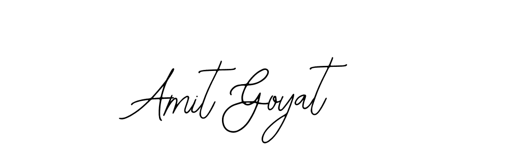 Also we have Amit Goyat name is the best signature style. Create professional handwritten signature collection using Bearetta-2O07w autograph style. Amit Goyat signature style 12 images and pictures png