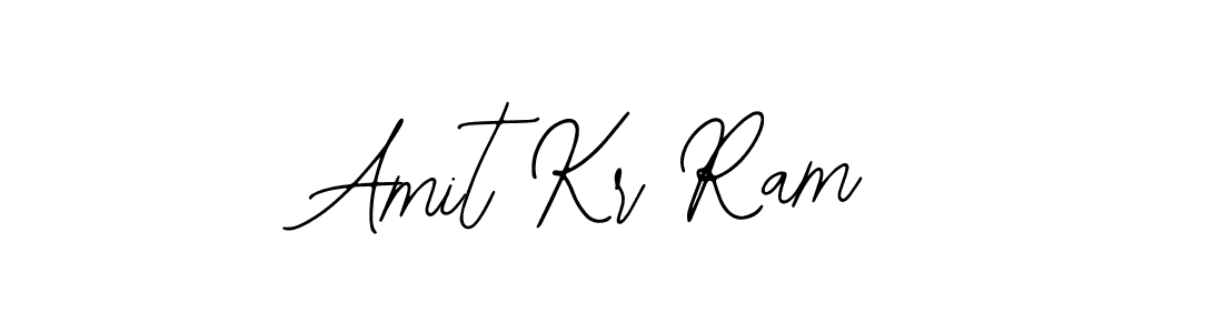 The best way (Bearetta-2O07w) to make a short signature is to pick only two or three words in your name. The name Amit Kr Ram include a total of six letters. For converting this name. Amit Kr Ram signature style 12 images and pictures png