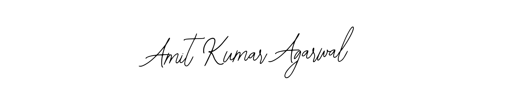 You should practise on your own different ways (Bearetta-2O07w) to write your name (Amit Kumar Agarwal) in signature. don't let someone else do it for you. Amit Kumar Agarwal signature style 12 images and pictures png