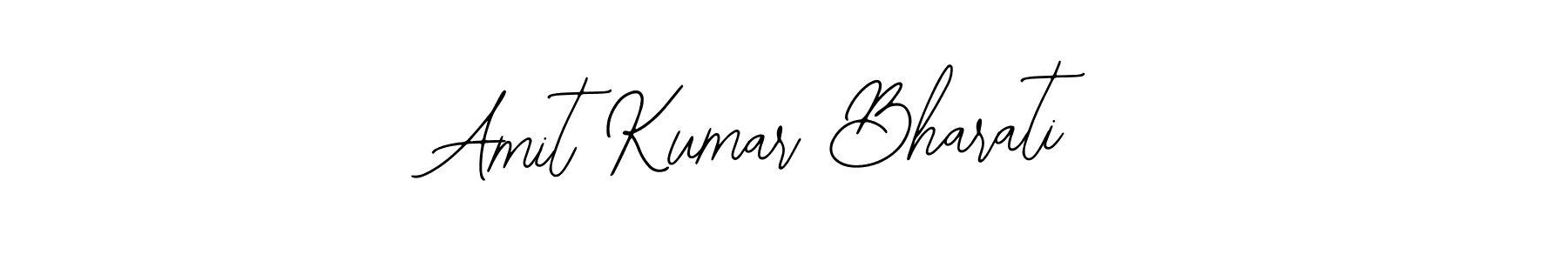Create a beautiful signature design for name Amit Kumar Bharati. With this signature (Bearetta-2O07w) fonts, you can make a handwritten signature for free. Amit Kumar Bharati signature style 12 images and pictures png