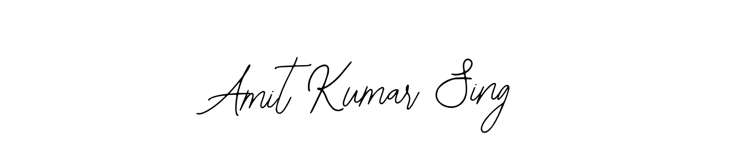 Also You can easily find your signature by using the search form. We will create Amit Kumar Sing name handwritten signature images for you free of cost using Bearetta-2O07w sign style. Amit Kumar Sing signature style 12 images and pictures png