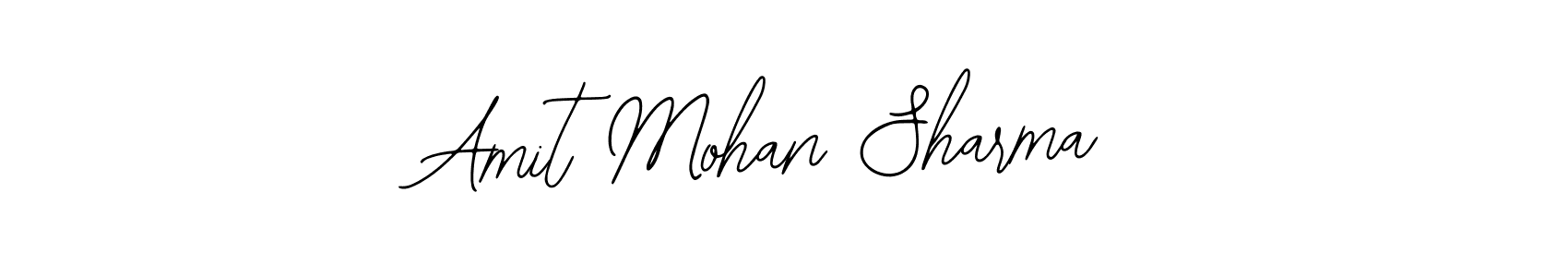 Create a beautiful signature design for name Amit Mohan Sharma. With this signature (Bearetta-2O07w) fonts, you can make a handwritten signature for free. Amit Mohan Sharma signature style 12 images and pictures png