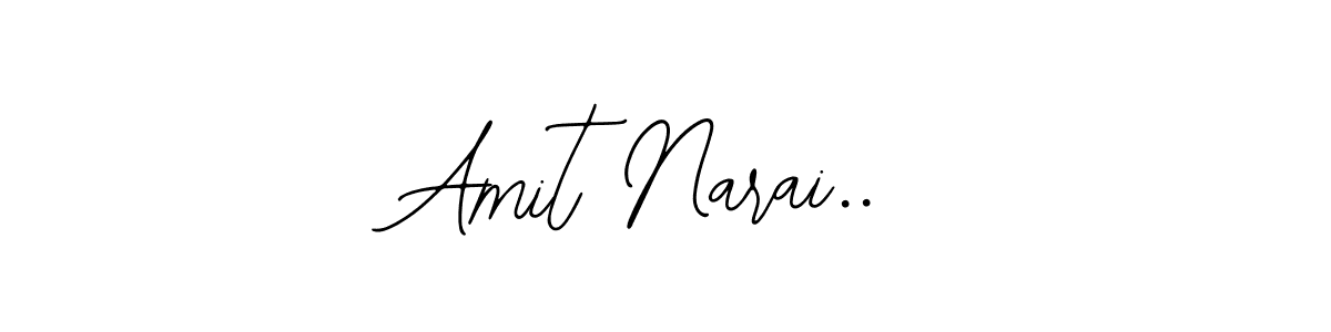 Also You can easily find your signature by using the search form. We will create Amit Narai.. name handwritten signature images for you free of cost using Bearetta-2O07w sign style. Amit Narai.. signature style 12 images and pictures png