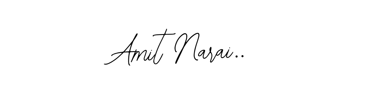 Make a beautiful signature design for name Amit Narai... With this signature (Bearetta-2O07w) style, you can create a handwritten signature for free. Amit Narai.. signature style 12 images and pictures png