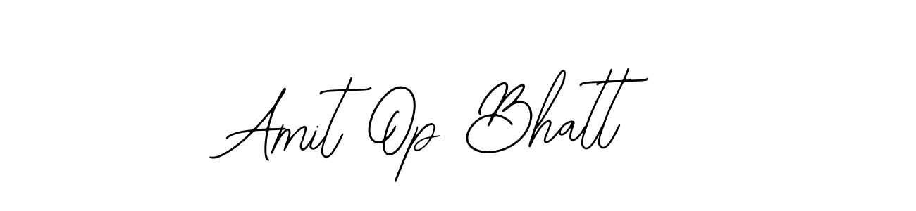 Use a signature maker to create a handwritten signature online. With this signature software, you can design (Bearetta-2O07w) your own signature for name Amit Op Bhatt. Amit Op Bhatt signature style 12 images and pictures png