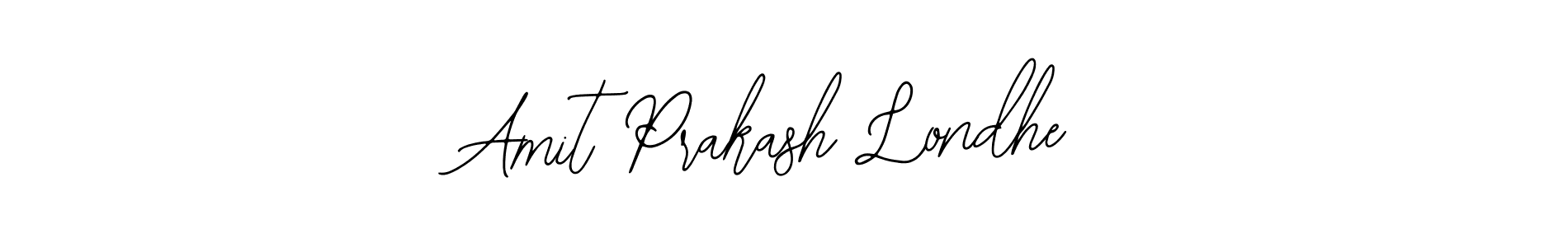How to Draw Amit Prakash Londhe signature style? Bearetta-2O07w is a latest design signature styles for name Amit Prakash Londhe. Amit Prakash Londhe signature style 12 images and pictures png