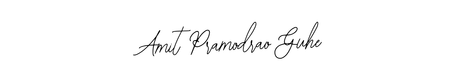 This is the best signature style for the Amit Pramodrao Guhe name. Also you like these signature font (Bearetta-2O07w). Mix name signature. Amit Pramodrao Guhe signature style 12 images and pictures png