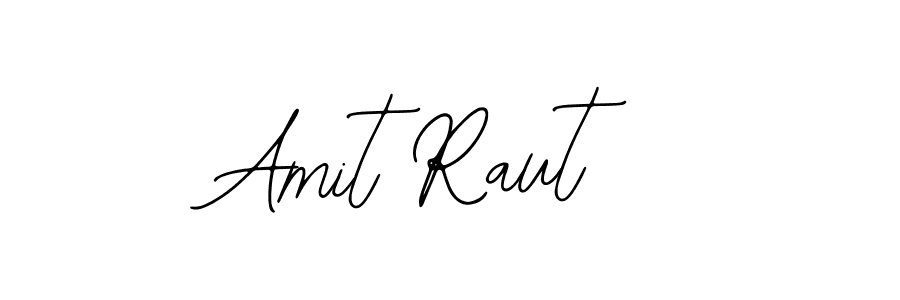 You should practise on your own different ways (Bearetta-2O07w) to write your name (Amit Raut) in signature. don't let someone else do it for you. Amit Raut signature style 12 images and pictures png