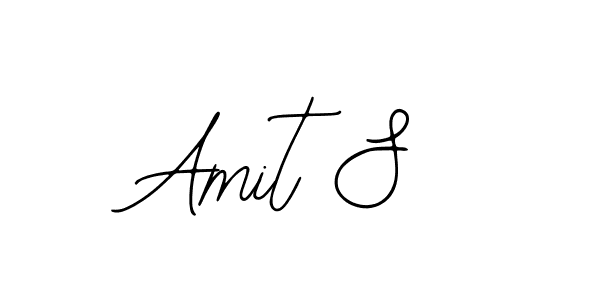 Also You can easily find your signature by using the search form. We will create Amit S name handwritten signature images for you free of cost using Bearetta-2O07w sign style. Amit S signature style 12 images and pictures png