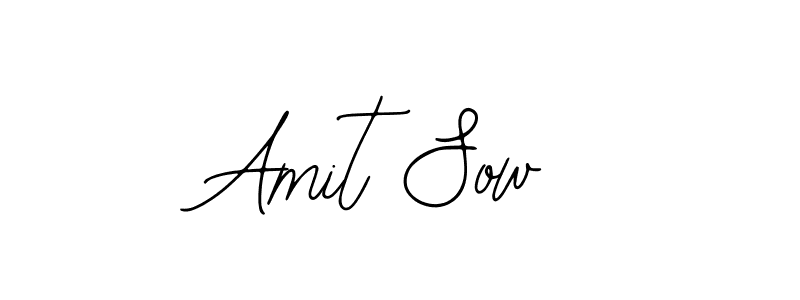 The best way (Bearetta-2O07w) to make a short signature is to pick only two or three words in your name. The name Amit Sow include a total of six letters. For converting this name. Amit Sow signature style 12 images and pictures png