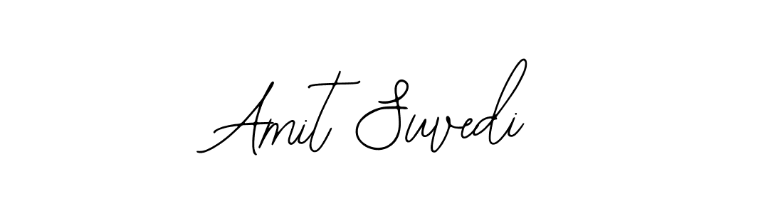 Design your own signature with our free online signature maker. With this signature software, you can create a handwritten (Bearetta-2O07w) signature for name Amit Suvedi. Amit Suvedi signature style 12 images and pictures png