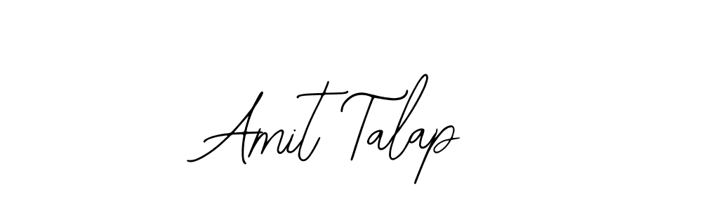 It looks lik you need a new signature style for name Amit Talap. Design unique handwritten (Bearetta-2O07w) signature with our free signature maker in just a few clicks. Amit Talap signature style 12 images and pictures png