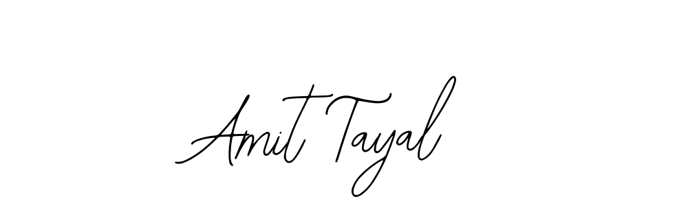 The best way (Bearetta-2O07w) to make a short signature is to pick only two or three words in your name. The name Amit Tayal include a total of six letters. For converting this name. Amit Tayal signature style 12 images and pictures png