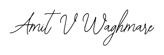 A dynamic signature style for Amit V Waghmare using Bearetta-2O07w script. Designed to look authentic, handwritten, and professional. Amit V Waghmare signature style 12 images and pictures png