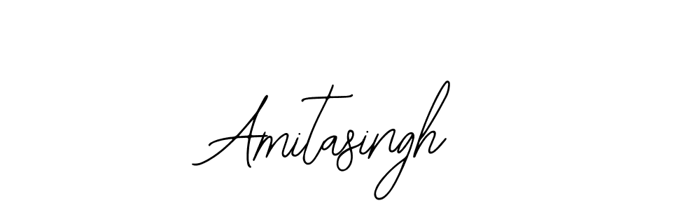 You should practise on your own different ways (Bearetta-2O07w) to write your name (Amitasingh) in signature. don't let someone else do it for you. Amitasingh signature style 12 images and pictures png