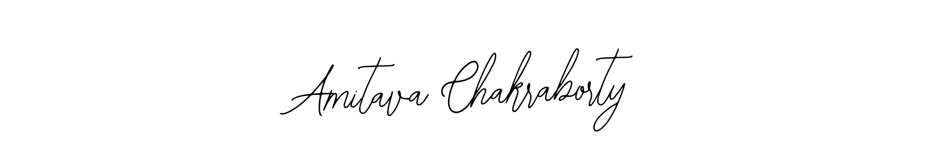 How to make Amitava Chakraborty name signature. Use Bearetta-2O07w style for creating short signs online. This is the latest handwritten sign. Amitava Chakraborty signature style 12 images and pictures png
