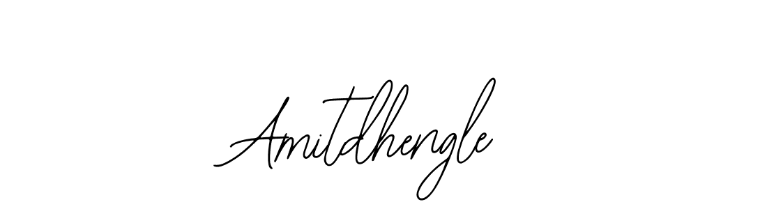 How to Draw Amitdhengle signature style? Bearetta-2O07w is a latest design signature styles for name Amitdhengle. Amitdhengle signature style 12 images and pictures png