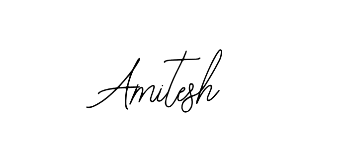 How to make Amitesh name signature. Use Bearetta-2O07w style for creating short signs online. This is the latest handwritten sign. Amitesh signature style 12 images and pictures png