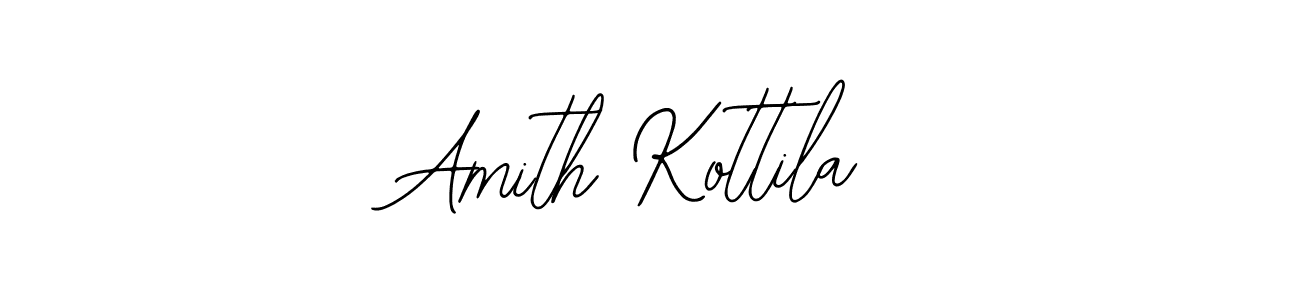 You should practise on your own different ways (Bearetta-2O07w) to write your name (Amith Kottila) in signature. don't let someone else do it for you. Amith Kottila signature style 12 images and pictures png