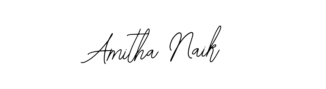 Make a beautiful signature design for name Amitha Naik. With this signature (Bearetta-2O07w) style, you can create a handwritten signature for free. Amitha Naik signature style 12 images and pictures png