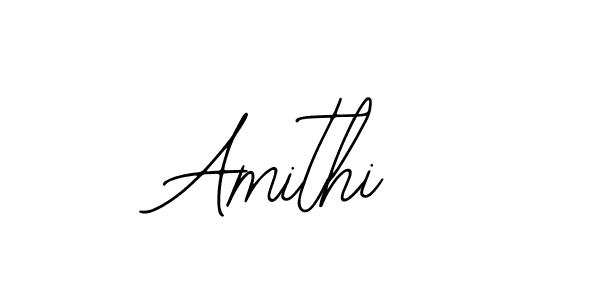 How to make Amithi name signature. Use Bearetta-2O07w style for creating short signs online. This is the latest handwritten sign. Amithi signature style 12 images and pictures png