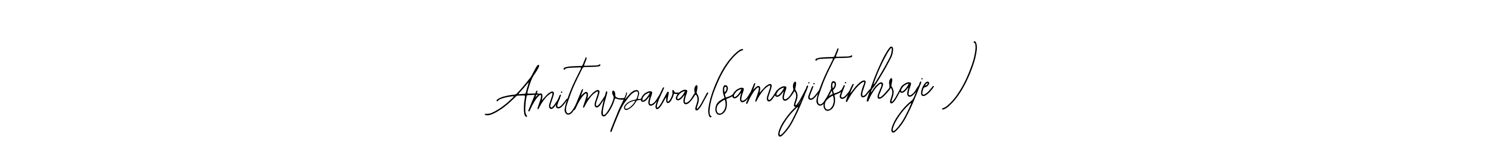 How to Draw Amitmvpawar(samarjitsinhraje ) signature style? Bearetta-2O07w is a latest design signature styles for name Amitmvpawar(samarjitsinhraje ). Amitmvpawar(samarjitsinhraje ) signature style 12 images and pictures png