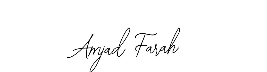 Create a beautiful signature design for name Amjad Farah. With this signature (Bearetta-2O07w) fonts, you can make a handwritten signature for free. Amjad Farah signature style 12 images and pictures png