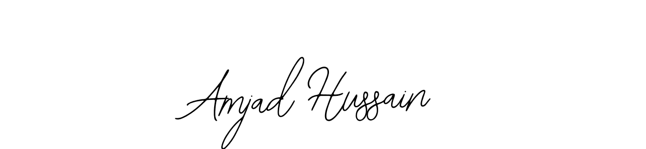 Also You can easily find your signature by using the search form. We will create Amjad Hussain name handwritten signature images for you free of cost using Bearetta-2O07w sign style. Amjad Hussain signature style 12 images and pictures png