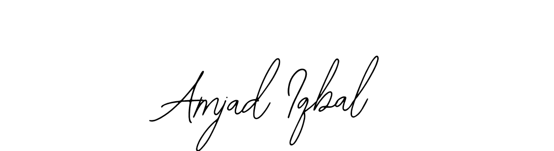 Similarly Bearetta-2O07w is the best handwritten signature design. Signature creator online .You can use it as an online autograph creator for name Amjad Iqbal. Amjad Iqbal signature style 12 images and pictures png
