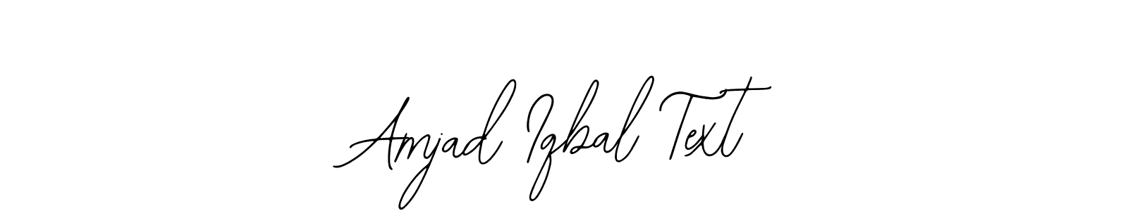 It looks lik you need a new signature style for name Amjad Iqbal Text. Design unique handwritten (Bearetta-2O07w) signature with our free signature maker in just a few clicks. Amjad Iqbal Text signature style 12 images and pictures png
