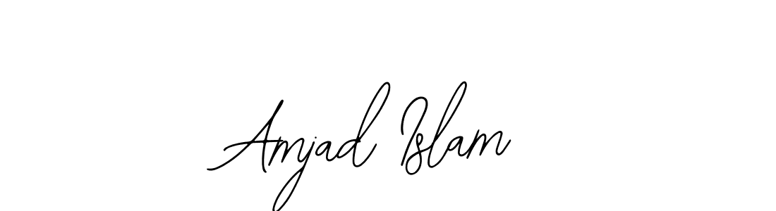 Make a beautiful signature design for name Amjad Islam. Use this online signature maker to create a handwritten signature for free. Amjad Islam signature style 12 images and pictures png