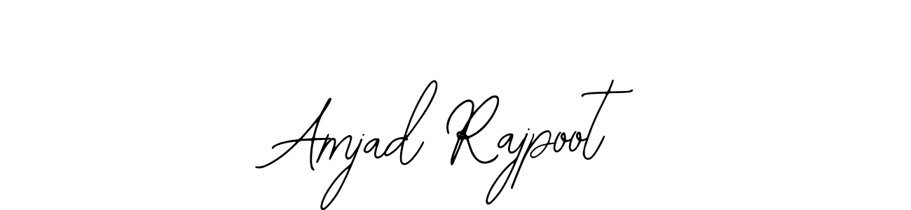 Make a short Amjad Rajpoot signature style. Manage your documents anywhere anytime using Bearetta-2O07w. Create and add eSignatures, submit forms, share and send files easily. Amjad Rajpoot signature style 12 images and pictures png