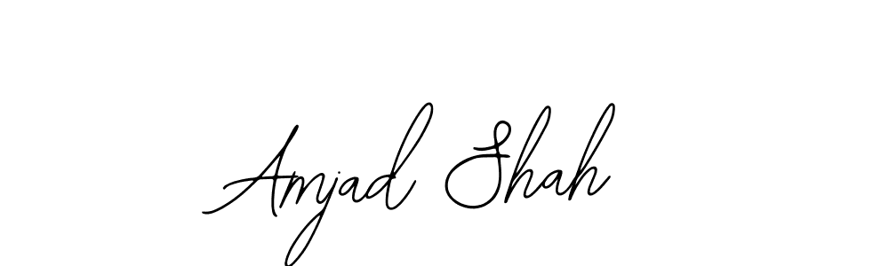 Make a beautiful signature design for name Amjad Shah. With this signature (Bearetta-2O07w) style, you can create a handwritten signature for free. Amjad Shah signature style 12 images and pictures png