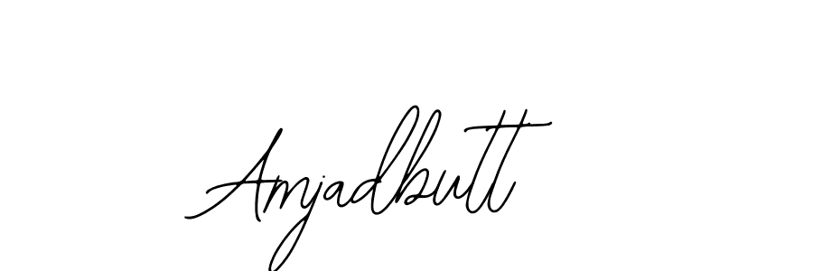 Make a beautiful signature design for name Amjadbutt. Use this online signature maker to create a handwritten signature for free. Amjadbutt signature style 12 images and pictures png