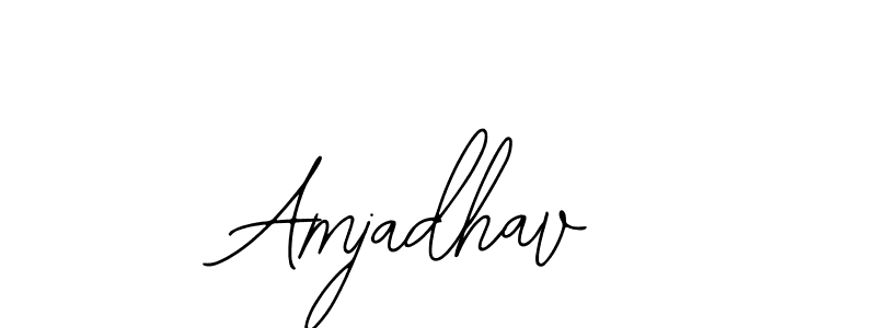 Create a beautiful signature design for name Amjadhav. With this signature (Bearetta-2O07w) fonts, you can make a handwritten signature for free. Amjadhav signature style 12 images and pictures png