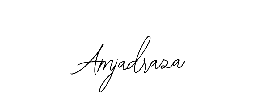 You should practise on your own different ways (Bearetta-2O07w) to write your name (Amjadraza) in signature. don't let someone else do it for you. Amjadraza signature style 12 images and pictures png