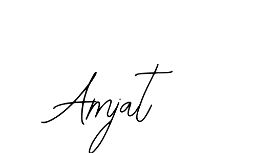 Make a beautiful signature design for name Amjat. Use this online signature maker to create a handwritten signature for free. Amjat signature style 12 images and pictures png