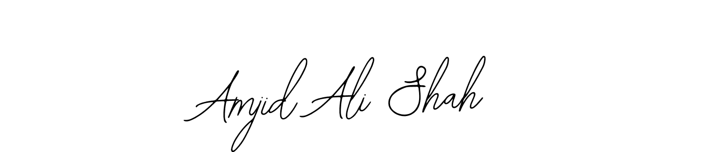 Amjid Ali Shah stylish signature style. Best Handwritten Sign (Bearetta-2O07w) for my name. Handwritten Signature Collection Ideas for my name Amjid Ali Shah. Amjid Ali Shah signature style 12 images and pictures png