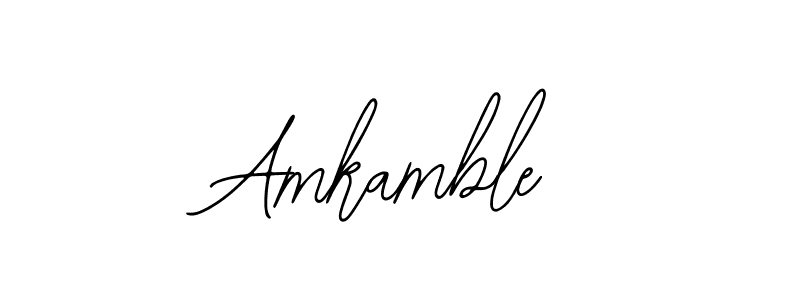 Bearetta-2O07w is a professional signature style that is perfect for those who want to add a touch of class to their signature. It is also a great choice for those who want to make their signature more unique. Get Amkamble name to fancy signature for free. Amkamble signature style 12 images and pictures png