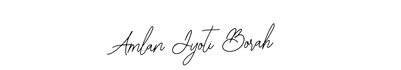 How to make Amlan Jyoti Borah name signature. Use Bearetta-2O07w style for creating short signs online. This is the latest handwritten sign. Amlan Jyoti Borah signature style 12 images and pictures png