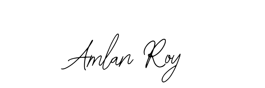Amlan Roy stylish signature style. Best Handwritten Sign (Bearetta-2O07w) for my name. Handwritten Signature Collection Ideas for my name Amlan Roy. Amlan Roy signature style 12 images and pictures png