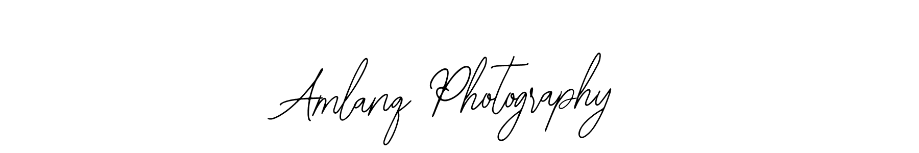 How to make Amlanq Photography signature? Bearetta-2O07w is a professional autograph style. Create handwritten signature for Amlanq Photography name. Amlanq Photography signature style 12 images and pictures png