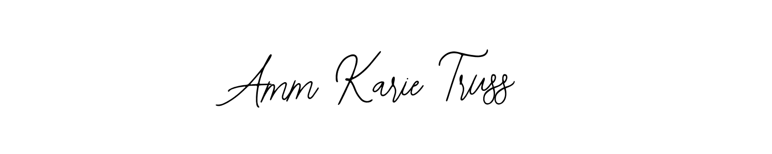 This is the best signature style for the Amm Karie Truss name. Also you like these signature font (Bearetta-2O07w). Mix name signature. Amm Karie Truss signature style 12 images and pictures png